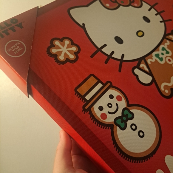Hello Kitty Gingerbread Christmas Holiday Wall Decor (Holiday Decor) NEW - Picture 5 of 6